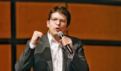 Miguel Uribe Turbay, senador de la República.