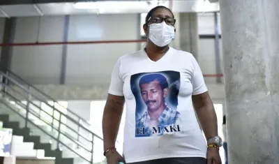 Miriam Martínez Gamero, hermano de Pedro Antonio, asesinado por las AUC.