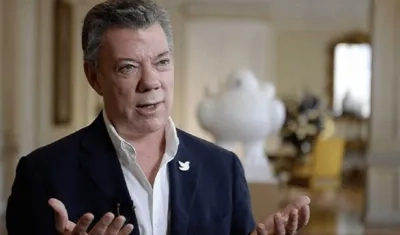 Juan Manuel Santos.