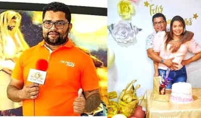 Leiner Montero, el periodista asesinado en el departamento del Magdalena.