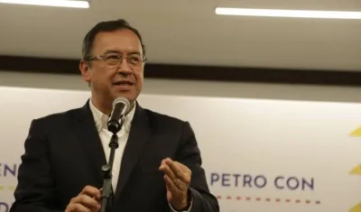 Alfonso Prada, ministro del Interior.