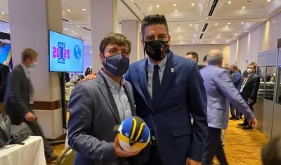 Alcalde Jaime Pumarejo, en reunión de Juegos Panamericanos 2027.