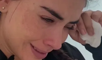 Jessica Cediel, presentadora.