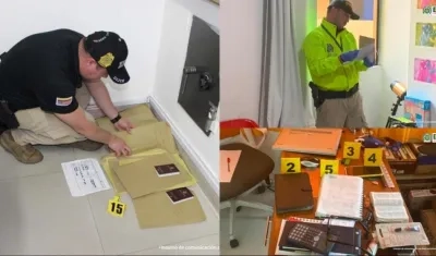 Operativos de la Fiscalía y la Policía. 