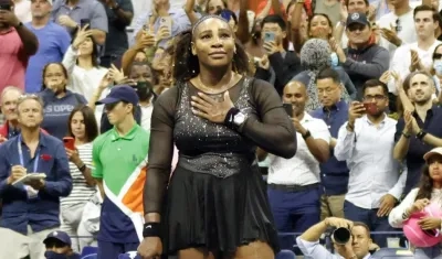 La estadounidense Serena Williams.