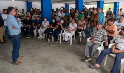 El Presidente de la República, Gustavo Petro.