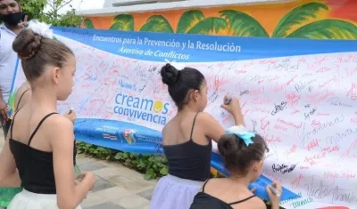 Imagen de una de las actividades.