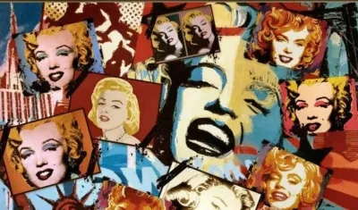 Marilyn Monroe Popart.