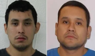 Damien Sanderson y Myles Sanderson, sospechosos de la masacre de Canadá.