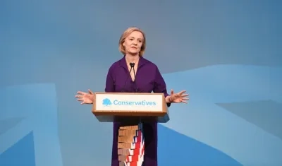 Liz Truss, primera ministra británica.