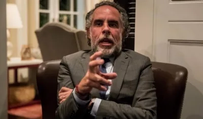 El Embajador de Colombia en Venezuela, Armando Benedetti.