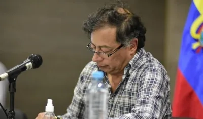 Gustavo Petro, presidente.