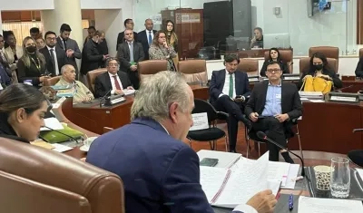 Sesión Comisión Sexta de la Cámara