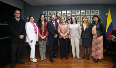 Reunión OIT, ONU y Ministerio del Trabajo.