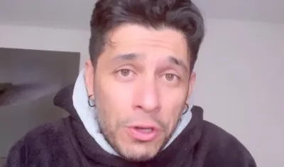 El actor Santiago Alarcón.