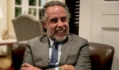 El Embajador de Colombia en Venezuela, Armando Benedetti.