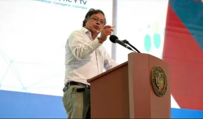 El Presidente de la República, Gustavo Petro.