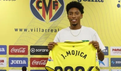 Johan Mojica, jugador colombiano. 