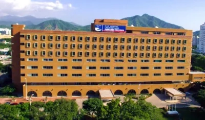 Hospital de Santa Marta donde se presentó el suceso. 