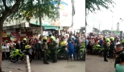 Lugar donde ocurrió uno de los hechos.