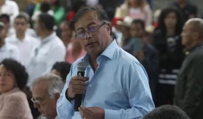 Presidente de la República, Gustavo Petro.