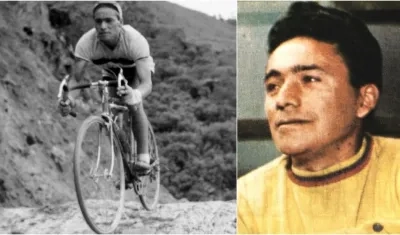 Efraín 'Zipa' Forero, ciclista colombiano.