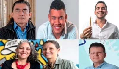 Algunos de los congresistas.