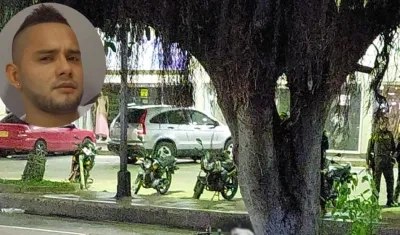 Lugar donde ultimaron al hombre