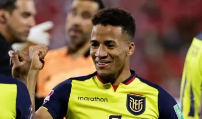 Byron Castillo, jugador de la selección Ecuador. 