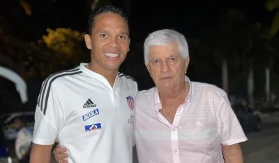 Carlos Bacca y Julio Comesaña. 