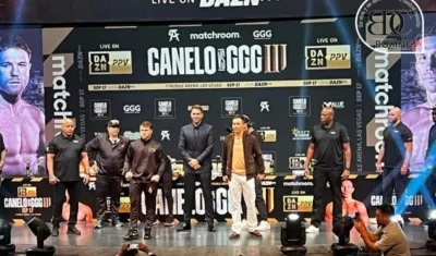 Saúl Álvarez y Gennady Golovkin.