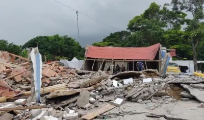 Emergencia en el barrio La Manga