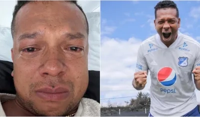 Freddy Guarín en su estado actual y en sus últimos años como jugador. 