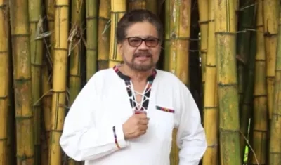 El guerrillero 'Iván Márquez'.