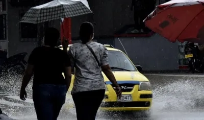 No hay que olvidar el paraguas en los próximos dias.