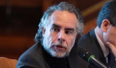 El Embajador de Colombia en Venezuela, Armando Benedetti.