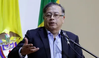 Gustavo Petro, presidente de Colombia. 