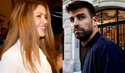 Shakira y Gerard Piqué, los dos rostros a la salida de la reunión con abogados.
