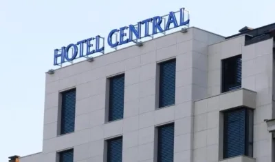 Hotel Central, sitio del incendio. 