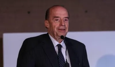 El Canciller Álvaro Leyva.
