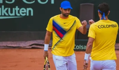 Juan Sebastián Cabal y Robert Farah. 