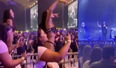 Imágenes del suceso.