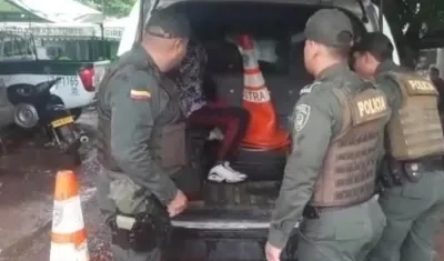 El hombre de 21 años sindicado de darle muerte a la niña de 2 años.