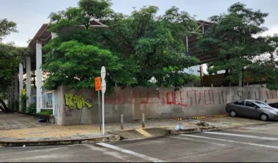 Esquina de la calle 60 con 46 donde construirán la subestación Estadio.