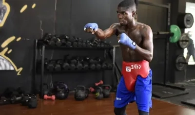 Yuberjen Martínez, boxeador colombiano. 