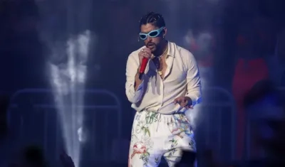 El artista puertorriqueño Bad Bunny.