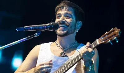 El cantante colombiano, Camilo.