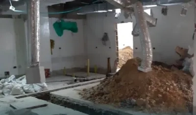 Uno de los proyectos inconclusos.