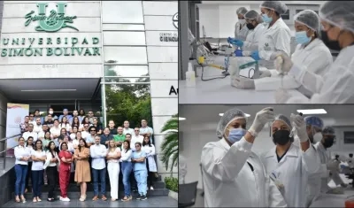 Equipo del CICV de Unisimón.