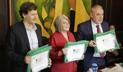 La ministra de Agricultura, Cecilia López Montaño.